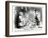 WW1 - British Subaltern Buys Supplies-F.h. Townsend-Framed Art Print