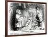 WW1 - British Subaltern Buys Supplies-F.h. Townsend-Framed Art Print