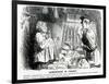 WW1 - British Subaltern Buys Supplies-F.h. Townsend-Framed Art Print