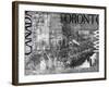 WW1 Canadian  Nostalgic Collage-Ruth Palmer-Framed Art Print