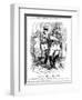 WW1 - Cartoon - Austria and Germany-F.h. Townsend-Framed Art Print