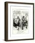 WW1 - Cartoon - General Joffre and Grand Duke Nicholas-F^h^ Townsend-Framed Giclee Print