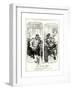 WW1 - Cartoon - General Joffre and Grand Duke Nicholas-F^h^ Townsend-Framed Giclee Print