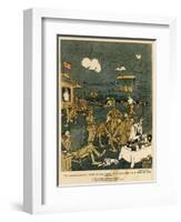 WW1 Cartoon, Luxury 1917-Gus Bofa-Framed Art Print