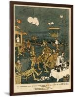 WW1 Cartoon, Luxury 1917-Gus Bofa-Framed Art Print