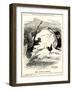 WW1 - Cartoon - the Austrian Ultimatum-Leonard Craven Hill-Framed Art Print