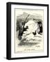 WW1 - Cartoon - the Austrian Ultimatum-Leonard Craven Hill-Framed Art Print