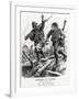 WW1 - 'Comrades in Victory'-Leonard Craven Hill-Framed Art Print