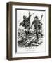 WW1 - 'Comrades in Victory'-Leonard Craven Hill-Framed Art Print