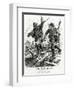 WW1 - 'Comrades in Victory'-Leonard Craven Hill-Framed Art Print