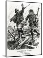 WW1 - 'Comrades in Victory'-Leonard Craven Hill-Mounted Art Print
