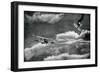 WW1 - French and German Aerial Combat, 1916-null-Framed Art Print