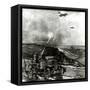 WW1 - German Anti-Aircraft Defences-Max Schmidt-Framed Stretched Canvas