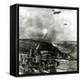 WW1 - German Anti-Aircraft Defences-Max Schmidt-Framed Stretched Canvas