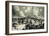 WW1 - German Prussian Guard Driven Back to their Trenches-Steven Spurrier-Framed Art Print
