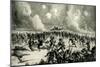 WW1 - German Prussian Guard Driven Back to their Trenches-Steven Spurrier-Mounted Art Print