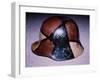 WW1 German Stahlhelm Painted with Disruptive Pattern Camouflage-null-Framed Giclee Print