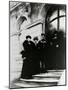 WW1 - Guynemer with Proud Relatives at His Home in Compiegne-null-Mounted Art Print