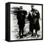 WW1 - Lieu Guynemer and Capitaine Brocard after 5th Victory-null-Framed Stretched Canvas