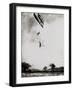 WW1 - Lieutenant Warneford Crashes While Testing Plane, 1915-E. Hudgson-Framed Art Print