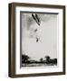 WW1 - Lieutenant Warneford Crashes While Testing Plane, 1915-E. Hudgson-Framed Art Print