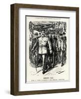 WW1 - Lord Derby's Recruitment Drive - November 17th 1915-L. Raven Hill-Framed Art Print