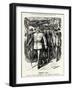 WW1 - Lord Derby's Recruitment Drive - November 17th 1915-L. Raven Hill-Framed Art Print