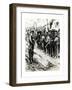 WW1 - Off to the Trenches-Ernest Prater-Framed Giclee Print