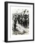 WW1 - Off to the Trenches-Ernest Prater-Framed Giclee Print