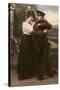 WW1 Postcard Couple-null-Stretched Canvas
