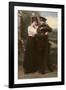 WW1 Postcard Couple-null-Framed Photographic Print