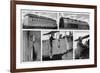 WW1 - Primitive Royal Air Force Bombers and Hangars-null-Framed Art Print