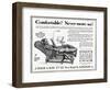 WW1 - Product Advertisement - Convalescing in Comfort-null-Framed Art Print