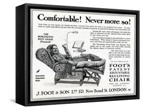 WW1 - Product Advertisement - Convalescing in Comfort-null-Framed Stretched Canvas