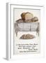 Ww1 Rationing Illustration of War Time Bread-null-Framed Giclee Print