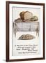 Ww1 Rationing Illustration of War Time Bread-null-Framed Giclee Print