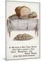 Ww1 Rationing Illustration of War Time Bread-null-Mounted Giclee Print