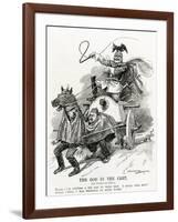 WW1 - Restive Allies - the Central Powers Not to Happy-Leonard Craven Hill-Framed Art Print