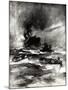 WW1 - Rms Laconia Torpedoed, 25th February 1917-E.s. Hodgson-Mounted Art Print