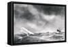 WW1 - Seaplane Crash, 1915-null-Framed Stretched Canvas