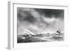 WW1 - Seaplane Crash, 1915-null-Framed Art Print