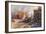 WW1 Shipbuilding Yard-Charles J De Lacy-Framed Art Print