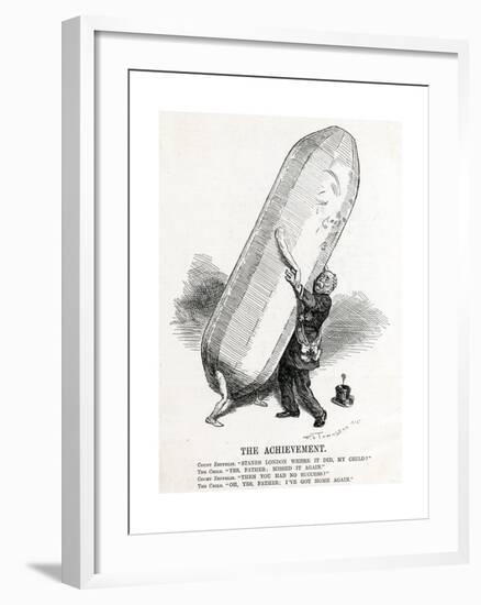 WW1 - Successful Zeppelin Raid-F^h^ Townsend-Framed Giclee Print