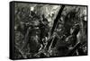 WW1 - the British at the Battle of Lens, France 1917-Paul Thiriat-Framed Stretched Canvas