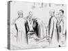 WW1 - Treaty of Versailles-Georges Scott-Stretched Canvas