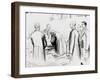 WW1 - Treaty of Versailles-Georges Scott-Framed Art Print