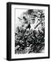 WW1 - Troops in Trench Warfare in Verdun, France-Paul Thiriat-Framed Art Print