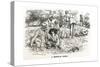 WW1 - Well-Prepared Picnickers-F^h^ Townsend-Stretched Canvas