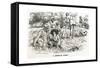 WW1 - Well-Prepared Picnickers-F^h^ Townsend-Framed Stretched Canvas