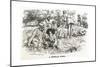 WW1 - Well-Prepared Picnickers-F^h^ Townsend-Mounted Giclee Print